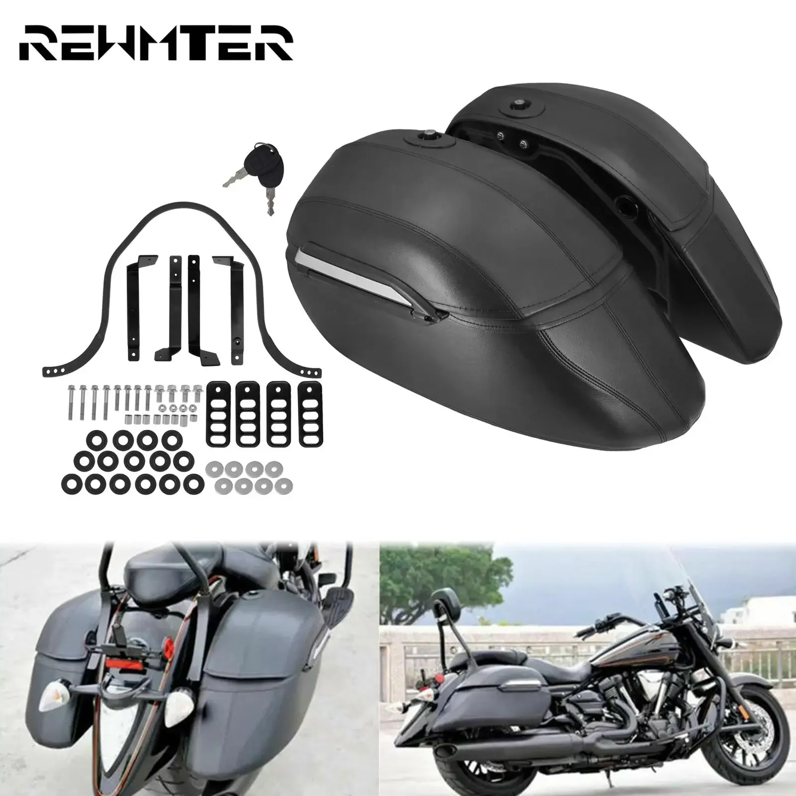 Motorcycle Gear Backpack - Harde motorfietstassen Zadeltassen Kofferbakbagage en zware