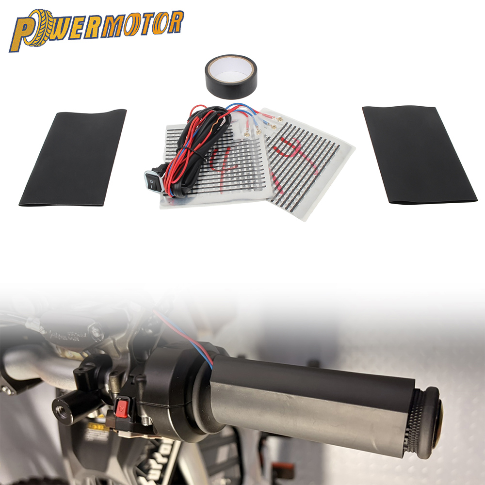 Handlebar Grip Heated - Motorfiets 12V Verwarmde Handvatten Elektrische Verwarmingsset