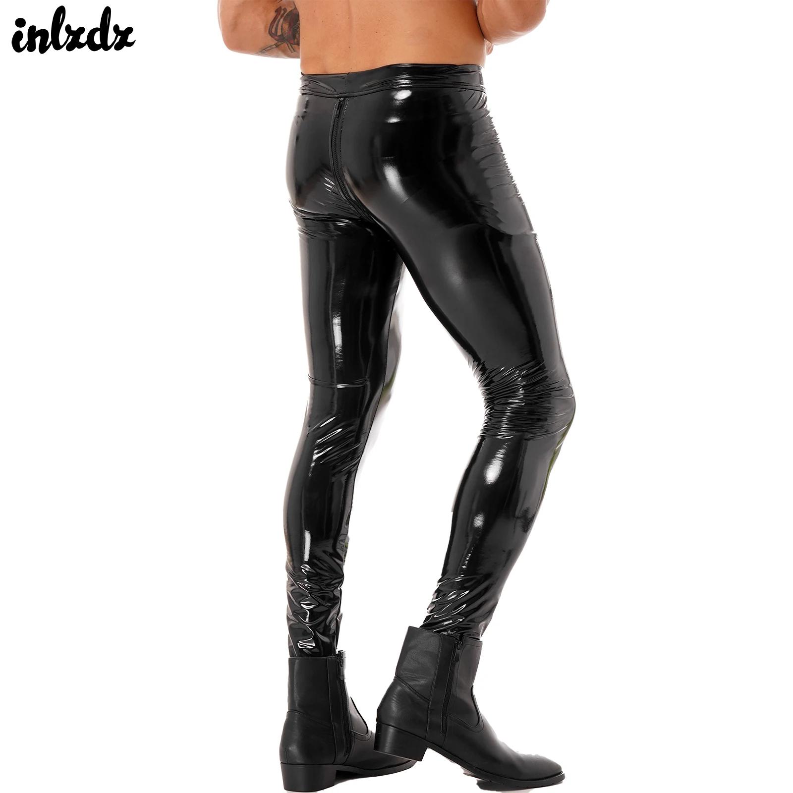 Motorcycle Gear Mens - Heren Rits Kruis Skinny Broek Clubwear