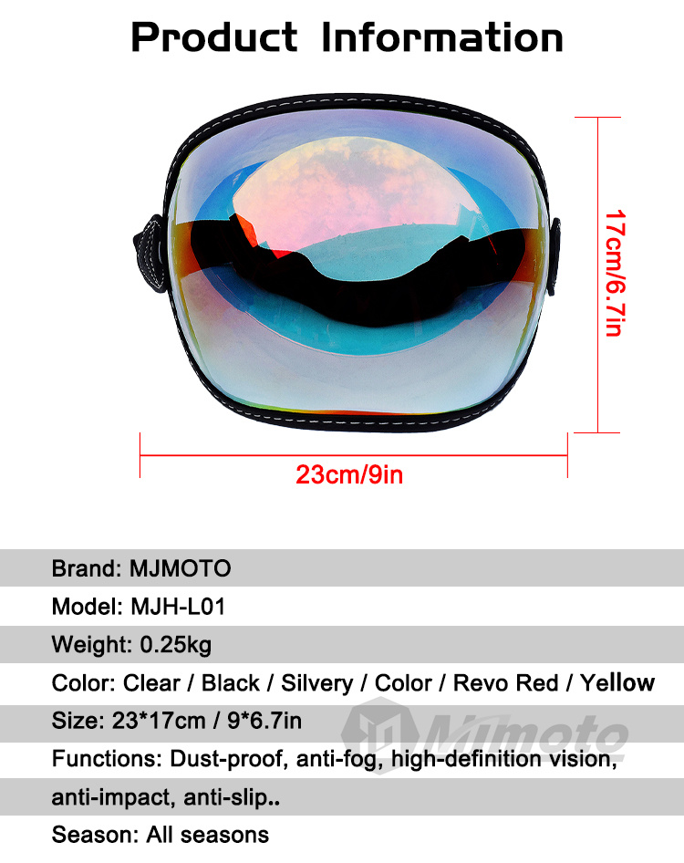 Retro Motorbril Integraalhelme - Motorcycle Gear For Woman recensie en prijs
