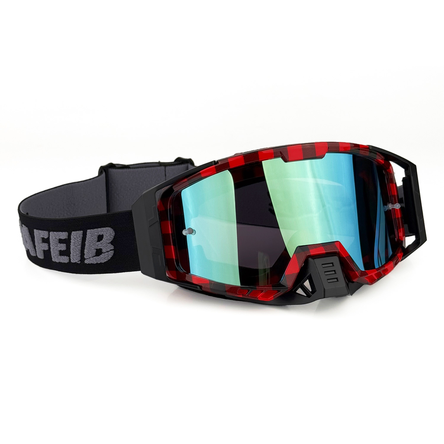 Multicolor motorbril met neusb - Motorcycle Gear For Woman recensie en prijs