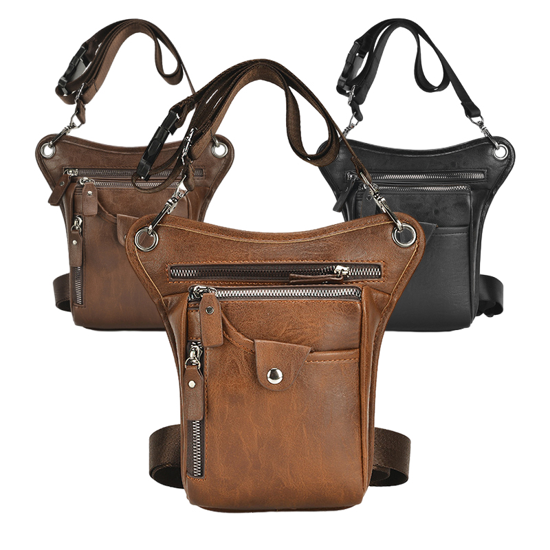 Vintage Pu Lederen Heuptas Dro - Motorcycle Gear Backpack recensie en prijs